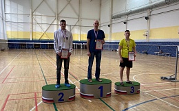 Студент БГТУ стал бронзовым призером соревнований по бадминтону на Кубке губернатора Брянской области 